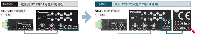 可对应iQSS的SC-GU3-01的版本与辨别方法